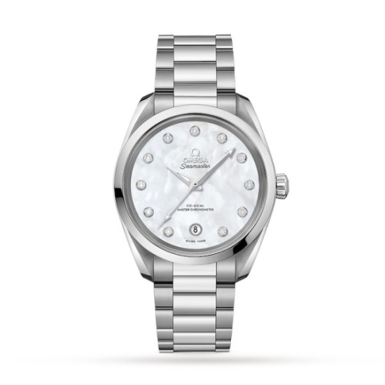 Super Clone Replica Omega Seamaster Aqua Terra Automatic Mother Of Pearl Watch 01 3900 Buddha Luxury