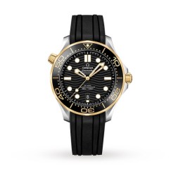 Omega Seamasterautomatic Black Rubber Watch O21022422001001 Uk