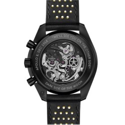 Omega Speedmasterautomatic Black Leather Watch O31192443001001 Uk Omega Speedmasterautomatic Black Leather Watch O31192443001001 Uk