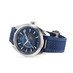 Omega Seamaster Aqua Terra Automatic Blue Rubber Watch 04 Omega Seamaster Aqua Terra Automatic Blue Rubber Watch 04