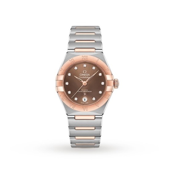 Replica Omega 3765 24012835 Buddha Luxury Replica Omega Constellation Automatic Brown Watch - 3765 - Buddha Luxury