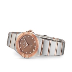 omega constellationquartz silver stainless steel watch o13120286063001 uk
