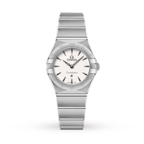 Replica Omega Constellationquartz Silver Stainless Steel Watch O13110256002001 Uk