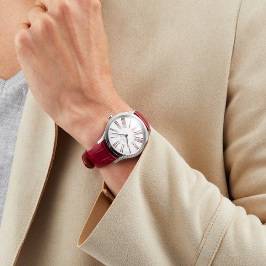 Replica Omega Tresorquartz White Leather Watch O42818366004002 Uk