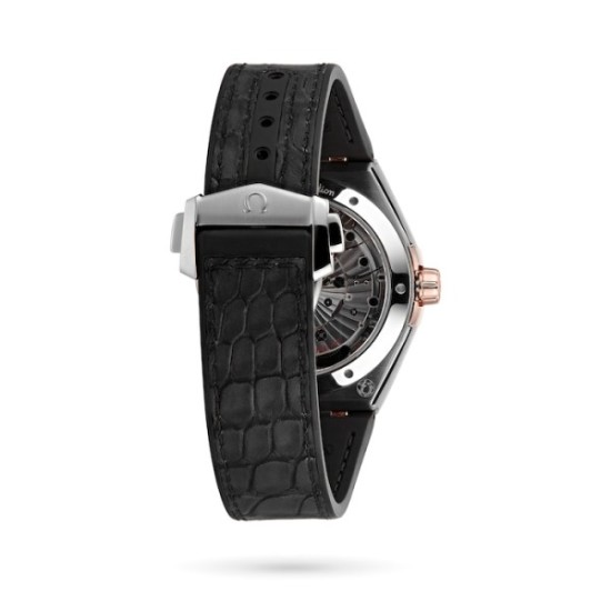 Replica Omega Constellationautomatic Grey Leather Watch O13123412106001 Uk