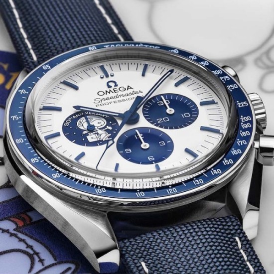 Replica Omega Speedmasterautomatic Silver Nylon Watch O31032425002001 Uk