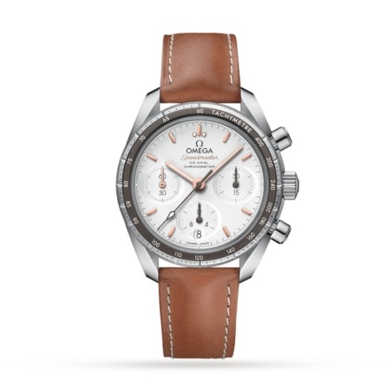 Replica Omega Speedmaster Unisex Automatic Silver Leather Watch O32432385002001 Uk