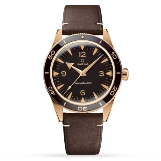 Replica Omega Seamasterautomatic Brown Calf Watch O23492412110001 Uk