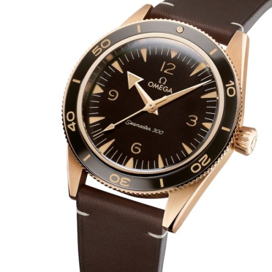 Replica Omega Seamasterautomatic Brown Calf Watch O23492412110001 Uk