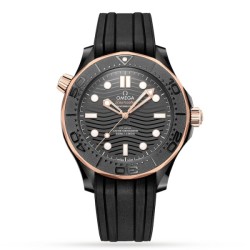Omega Seamasterautomatic Black Rubber Watch O21062442001001 Uk