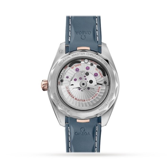 Replica Omega 3788 24022719 Buddha Luxury Replica Omega Seamaster Aqua Terra Automatic Blue Rubber Watch - 3788 - Buddha Luxury