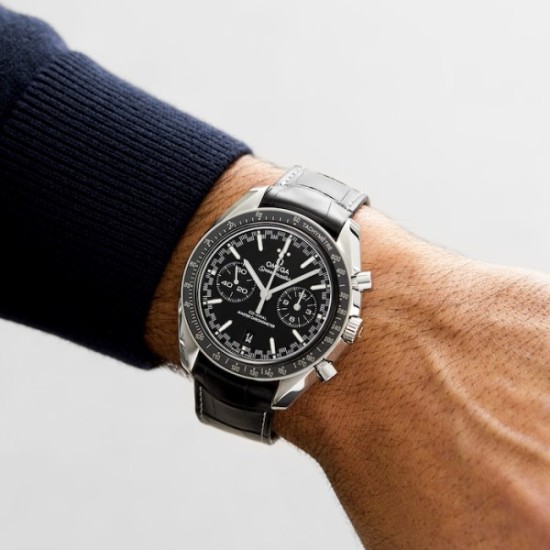 Replica Omega Speedmasterautomatic Black Calf Watch O32933445101001 Uk