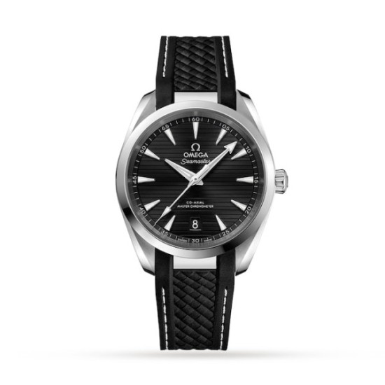 Replica Omega Seamaster Aqua Terraautomatic Black Rubber Watch O22012382001001 Uk
