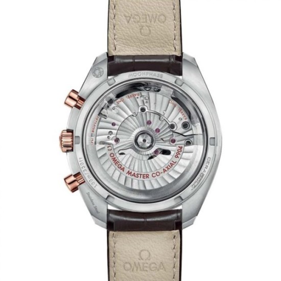 Replica Omega Speedmasterautomatic Brown Leather Watch O30423445213001 Uk