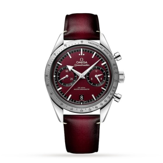 Replica Omega Speedmasterautomatic Red Leather Watch O33212415111001 Uk