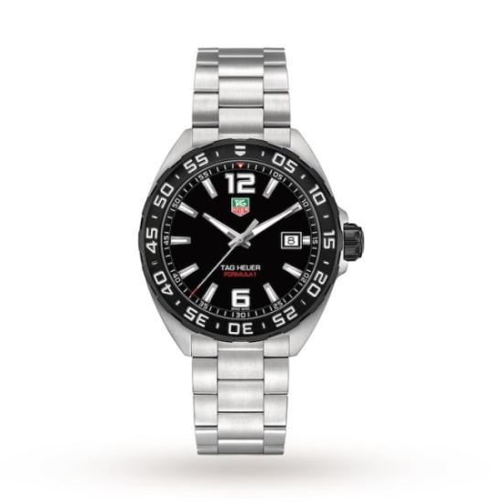 replica tag heuer formula 1quartz black stainless steel watch waz1110.ba0875 uk