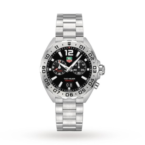 Replica Tag Heuer Formula 1Quartz Black Stainless Steel Watch Waz111A.ba0875 Uk