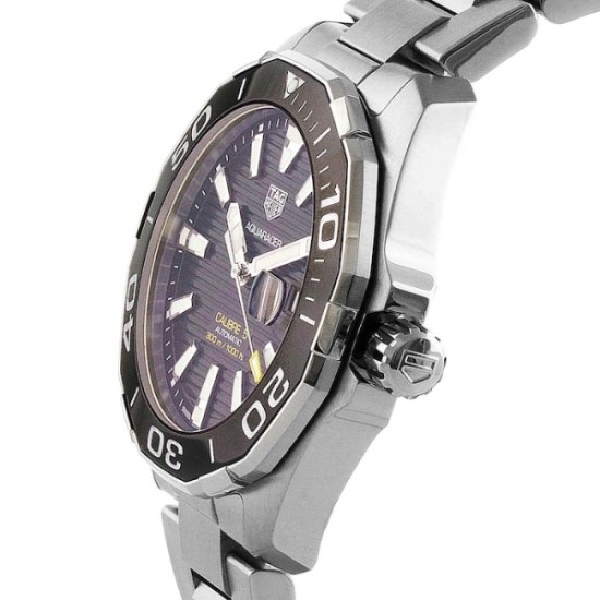 replica tag heuer aquaracerautomatic black stainless steel watch way201a.ba0927 uk