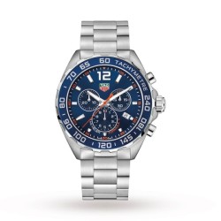 tag heuer formula 1quartz blue stainless steel watch caz1014.ba0842 uk