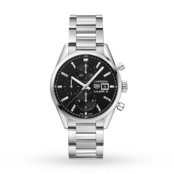 tag heuer carreraautomatic black stainless steel watch cbk2110.ba0715 uk