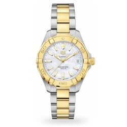 tag heuer aquaracerquartz mother of pearl stainless steel watch wbd1320.bb0320 uk