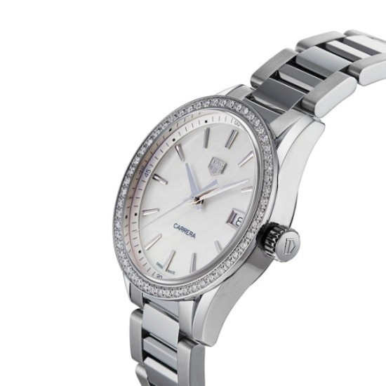 replica tag heuer carreraquartz white stainless steel watch wbk1316.ba0652 uk