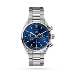 tag heuer carreraautomatic blue stainless steel watch cbn2011.ba0642 uk