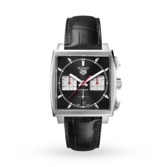 Super Clone Replica Tag Heuer Monaco Automatic Black Alligator Watch Cbl2113.Fc6177 4386 Buddha Luxury