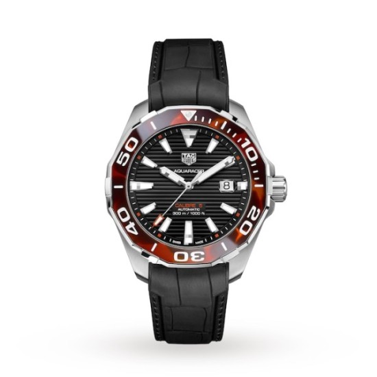 replica tag heuer aquaracerautomatic black rubber watch way201n.ft6177 uk