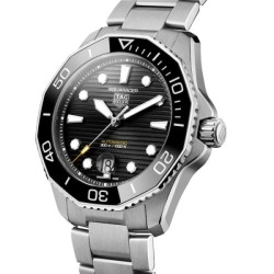 tag heuer aquaracerautomatic black stainless steel watch wbp201a.ba0632 uk