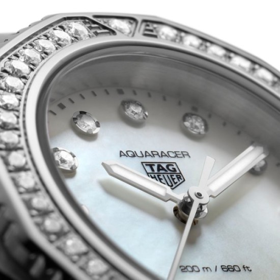 replica tag heuer aquaracerquartz white stainless steel watch wbp1417.ba0622 uk