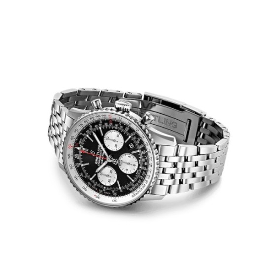 Replica Breitling Navitimerautomatic Black Stainless Steel Watch Ab0121211B1A1 Uk