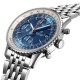 replica breitling navitimerautomatic blue stainless steel watch a13324121c1a1 uk