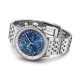 replica breitling navitimerautomatic blue stainless steel watch a13324121c1a1 uk