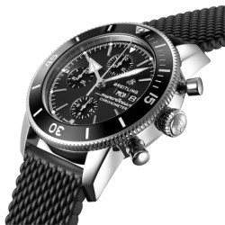 Breitling Superocean Heritage Automatic Black Rubber Watch Breitling Superocean Heritage Automatic Black Rubber Watch