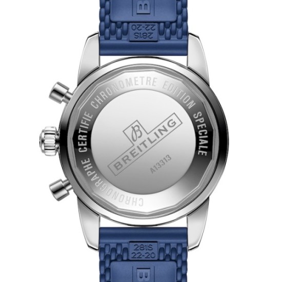 Replica Breitling 3593 24022622 Buddha Luxury Replica Breitling Superocean Heritage Automatic Blue Rubber Watch - 3593 - Buddha Luxury