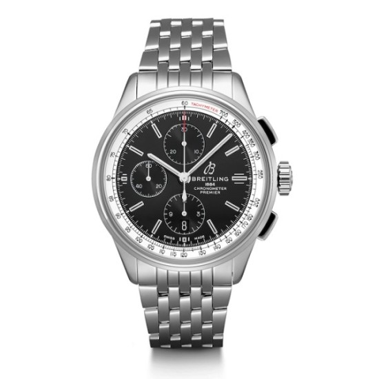 Replica Breitling Premierautomatic Black Stainless Steel Watch A13315351B1A1 Uk