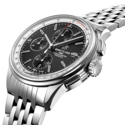 Breitling Premierautomatic Black Stainless Steel Watch A13315351B1A1 Uk Breitling Premierautomatic Black Stainless Steel Watch A13315351B1A1 Uk