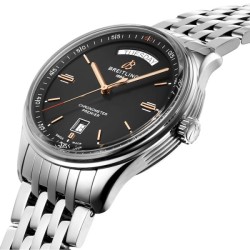 Breitling Premierautomatic Black Stainless Steel Watch A45340241B1A1 Uk Breitling Premierautomatic Black Stainless Steel Watch A45340241B1A1 Uk