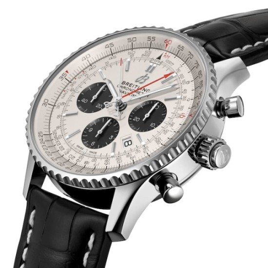 Replica Breitling Navitimerautomatic Silver Crocodile Watch Ab0311211G1P1 Uk