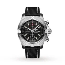 Breitling Avengerautomatic Black Fabric Watch A13375101B1X2 Uk Breitling Avengerautomatic Black Fabric Watch A13375101B1X2 Uk