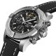 replica breitling avengerautomatic black leather watch a13317101b1x2 uk