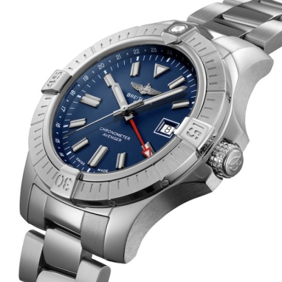 Super Clone Replica Breitling Avenger Automatic Blue Watch 01 1:1 - UK Replica Breitling Avenger Automatic Blue Watch 01 - 3372 - Buddha Luxury