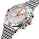 replica breitling chronomatautomatic silver stainless steel watch ib0134101g1a1 uk