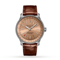 Breitling Navitimer Automatic Brown Crocodile Watch