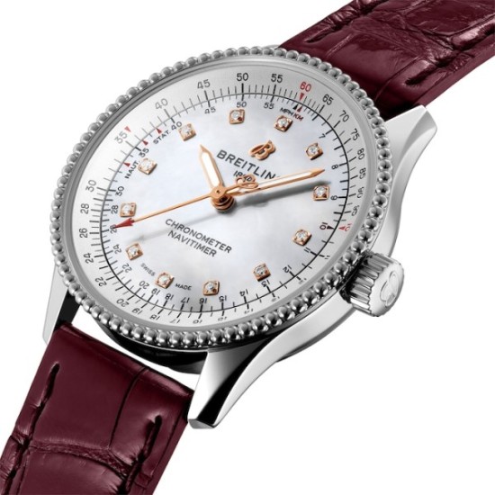 Replica Breitling Navitimerautomatic Mother Of Pearl Crocodile Watch A17395211A1P1 Uk