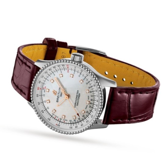 Replica Breitling Navitimerautomatic Mother Of Pearl Crocodile Watch A17395211A1P1 Uk
