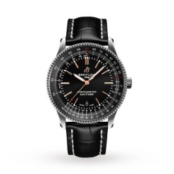 breitling navitimerautomatic black stainless steel watch a17326241b1p1 uk