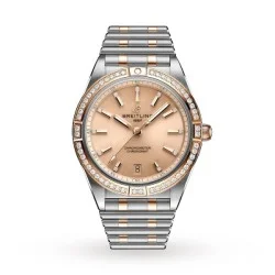 Breitling Chronomatautomatic Copper Stainless Steel &Amp; 18Ct Rose Gold Watch U10380591K1U1 Uk Breitling Chronomatautomatic Copper Stainless Steel &Amp; 18Ct Rose Gold Watch U10380591K1U1 Uk