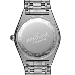 breitling chronomatquartz silver stainless steel watch a77310101a3a1 uk